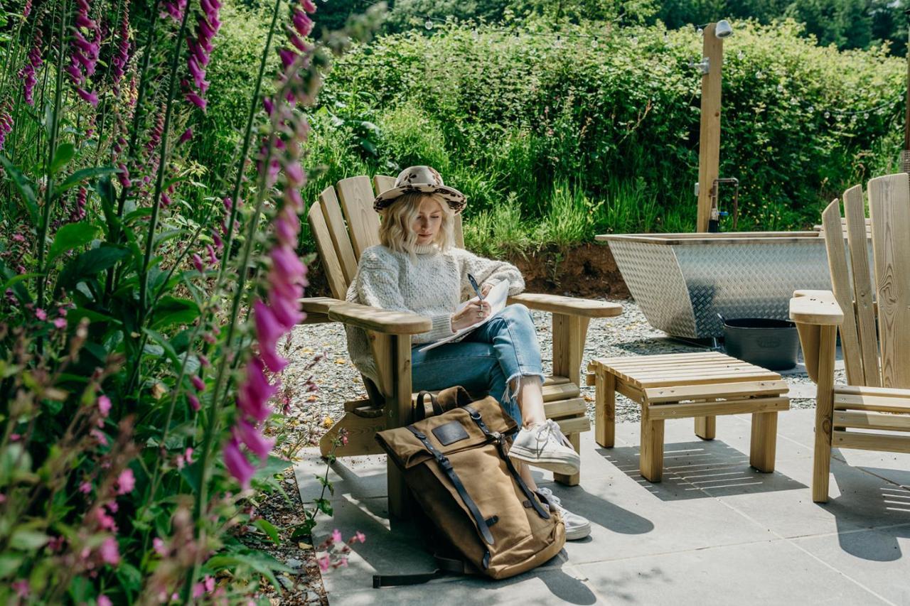 Blatchford Briar - Award Winning Private Shephards Huts With Their Own Secluded Hot Tubs Milton Abbot Luaran gambar
