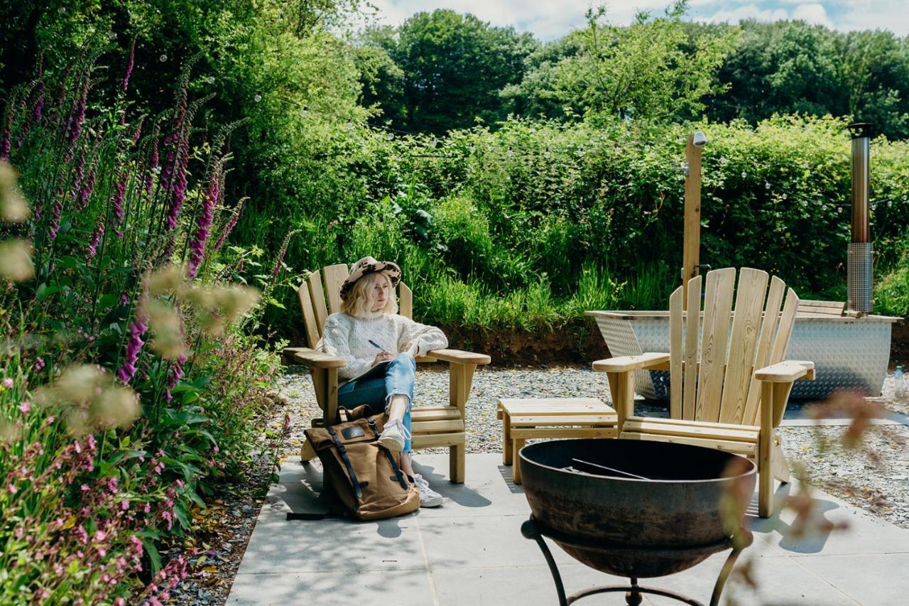 Blatchford Briar - Award Winning Private Shephards Huts With Their Own Secluded Hot Tubs Milton Abbot Luaran gambar