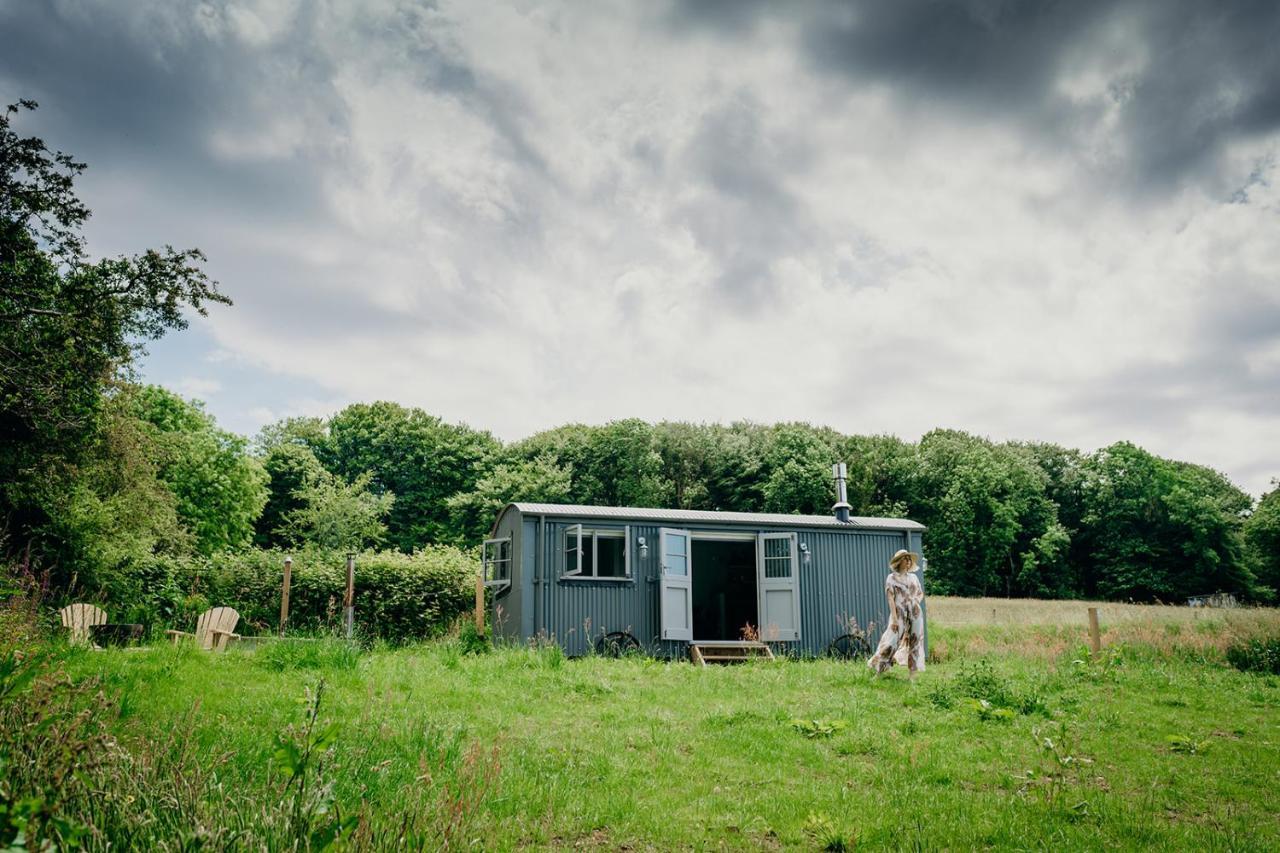 Blatchford Briar - Award Winning Private Shephards Huts With Their Own Secluded Hot Tubs Milton Abbot Luaran gambar