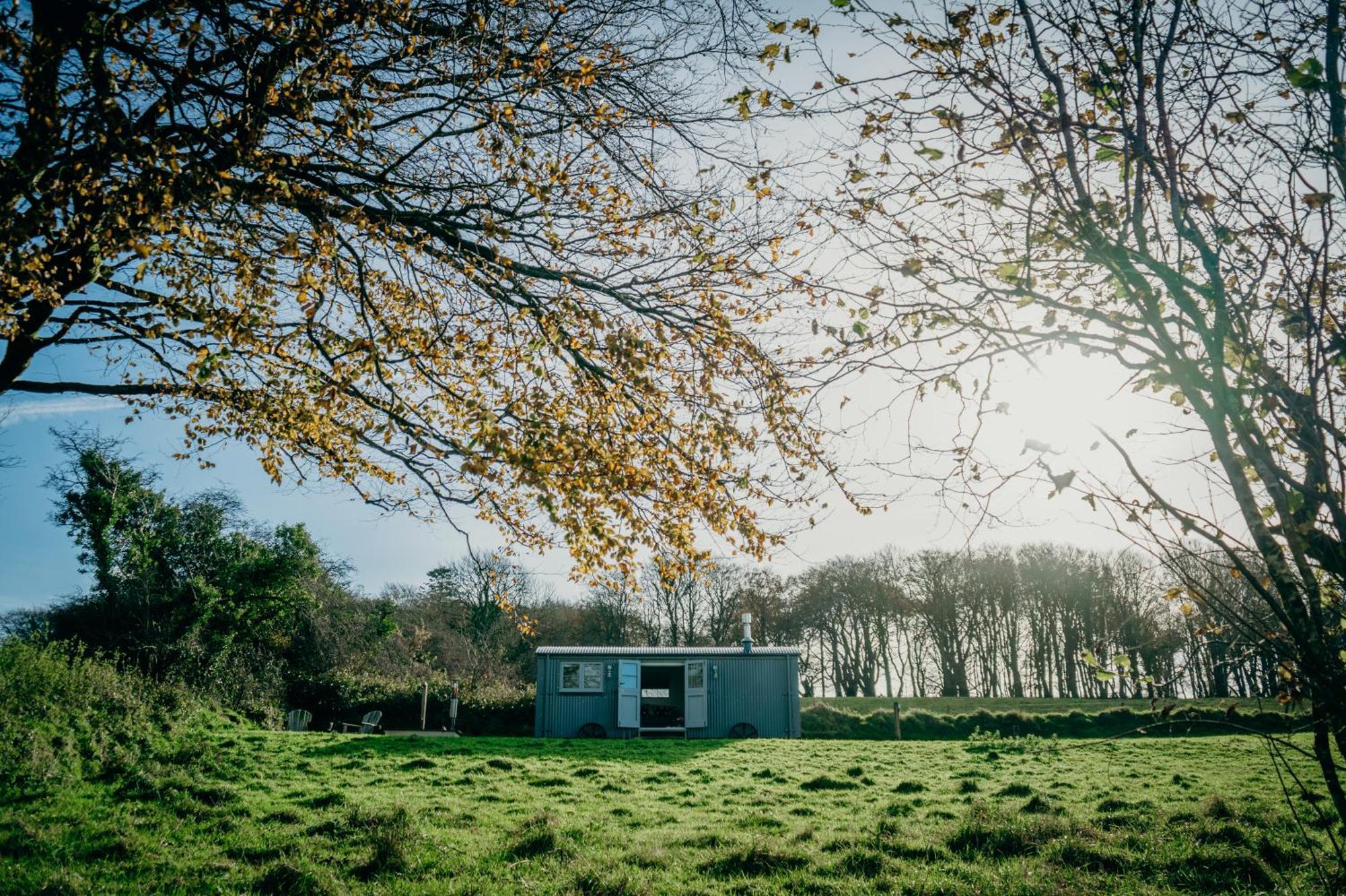 Blatchford Briar - Award Winning Private Shephards Huts With Their Own Secluded Hot Tubs Milton Abbot Luaran gambar